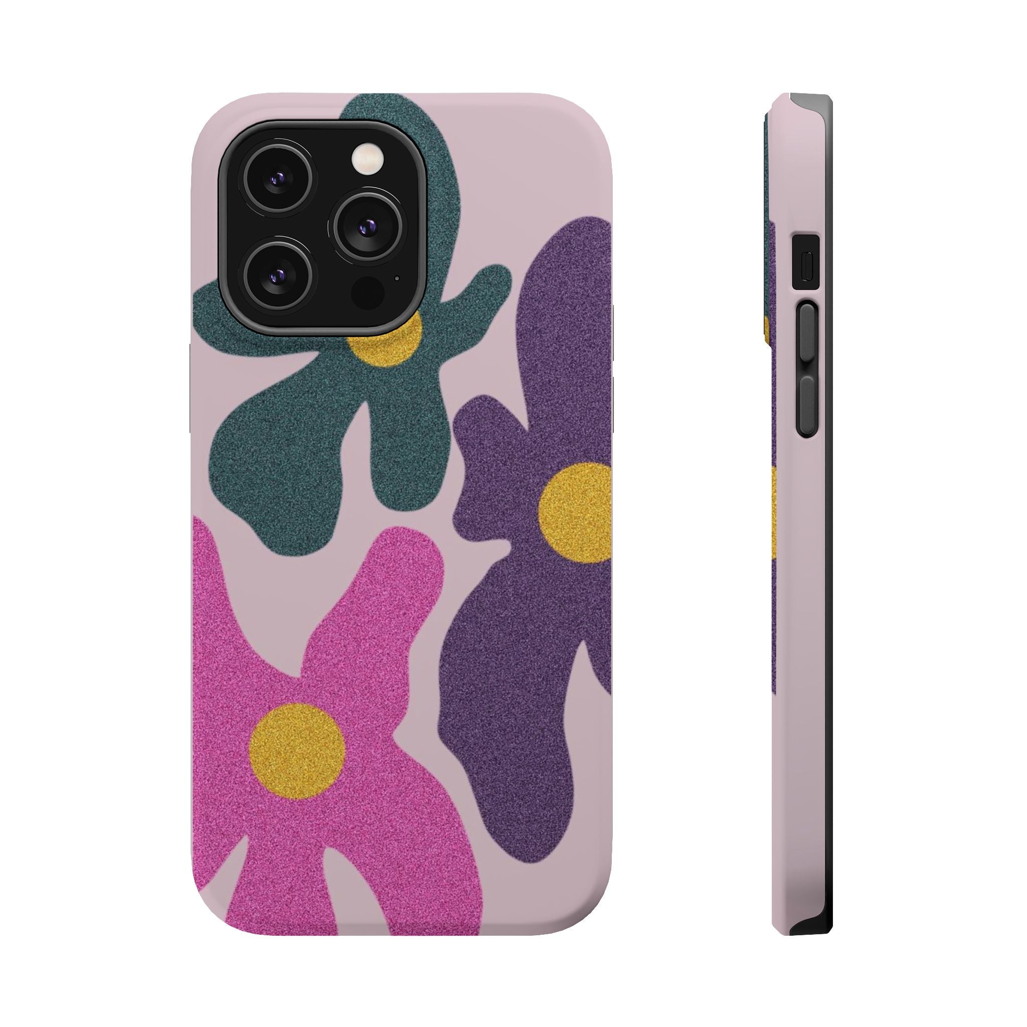 Magnetic Phone Case (Flowers)