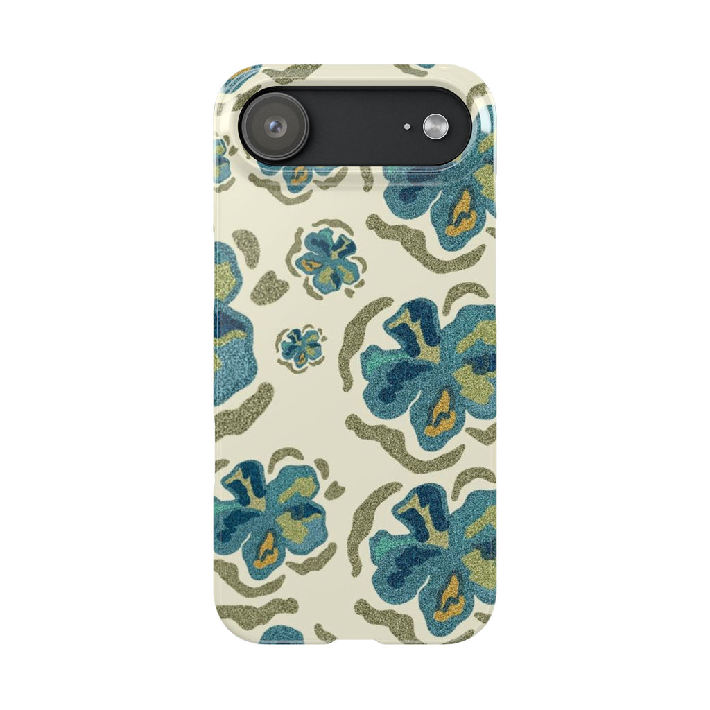 Custom Case (Blue Flowers)