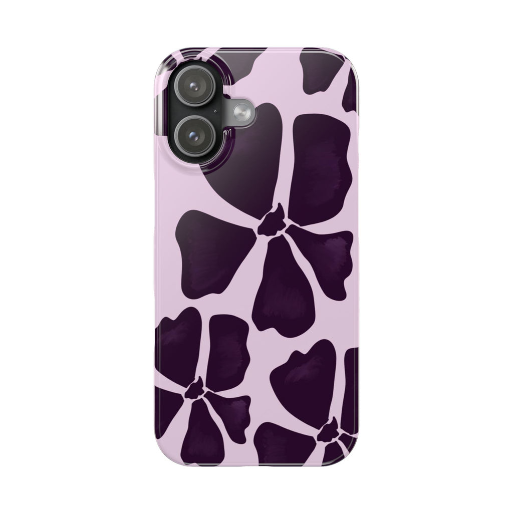 Personalized Case (Purple Flower)