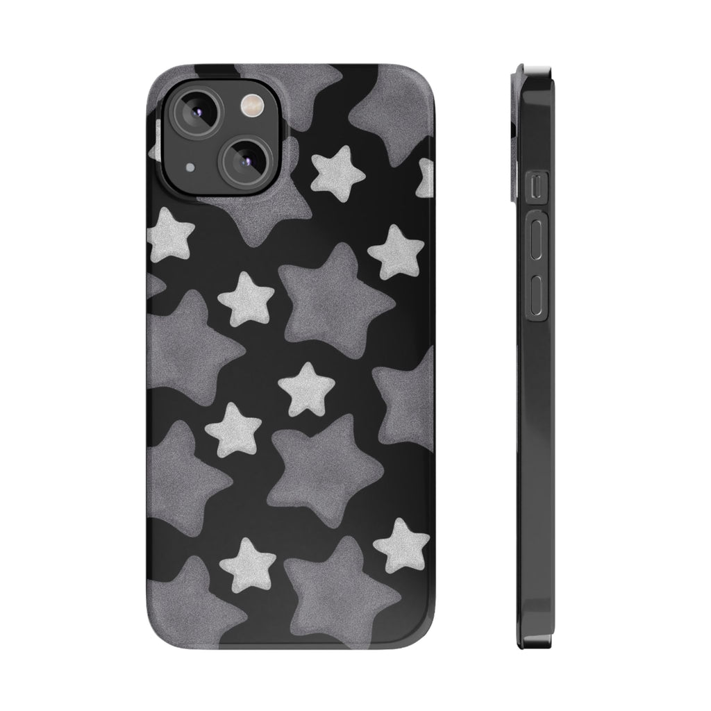 Custom Case (Gray Stars)