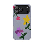 Magnetic Phone Case (Flowers)