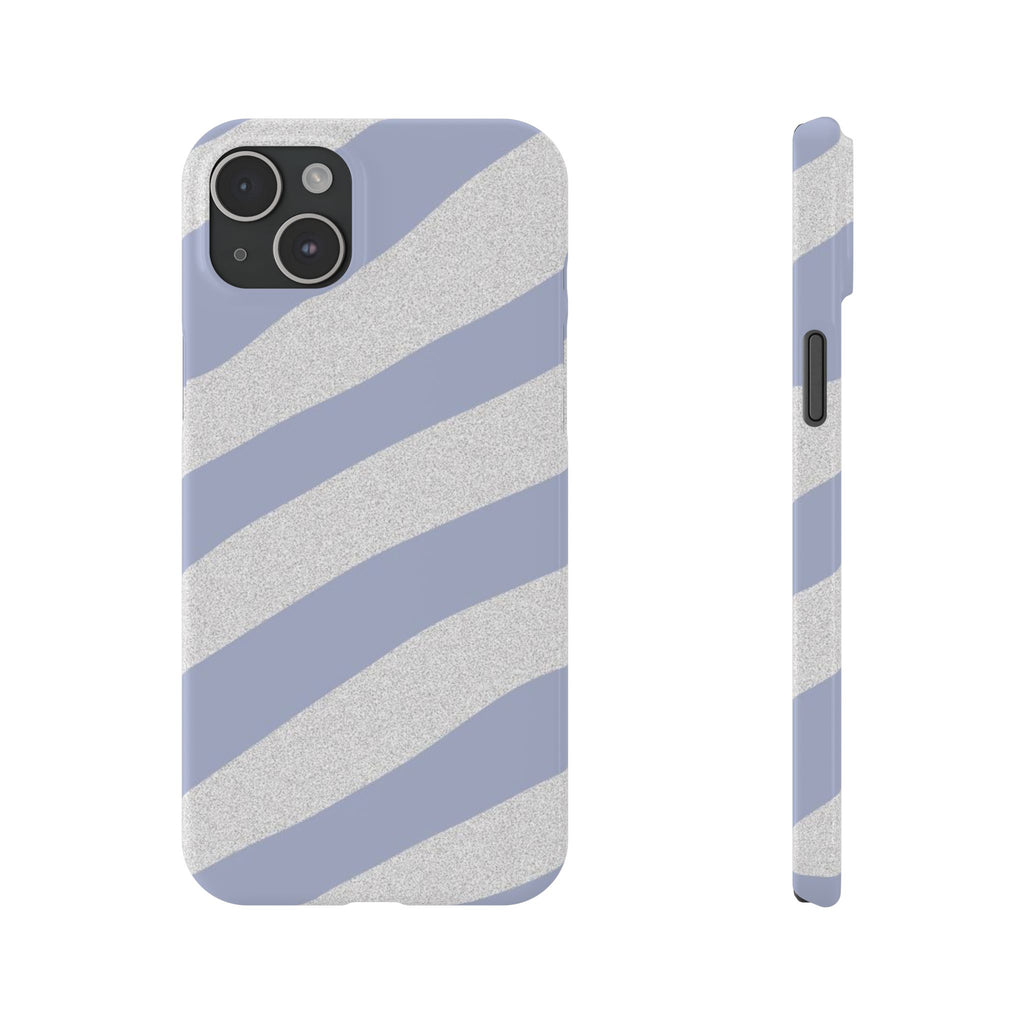 Custom Case (Light Blue Lines)