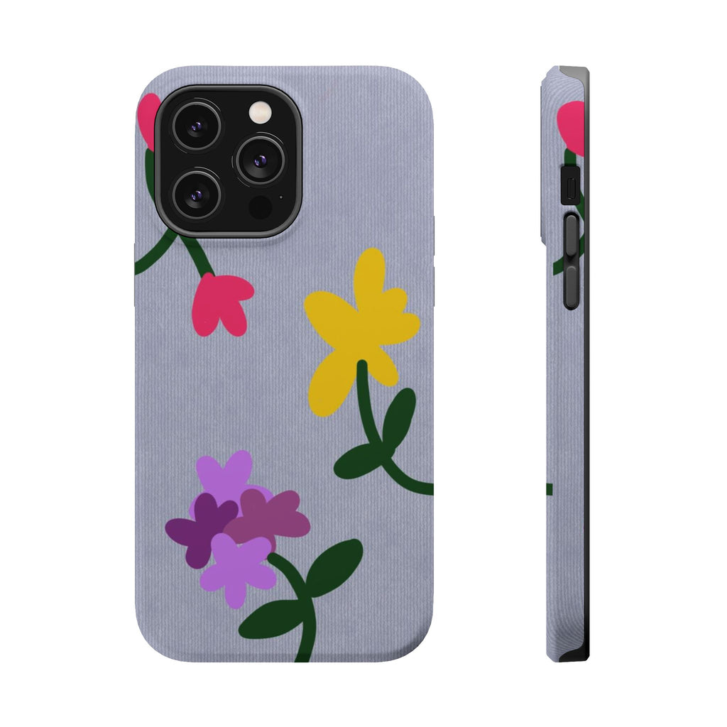 Magnetic Phone Case (Flowers)