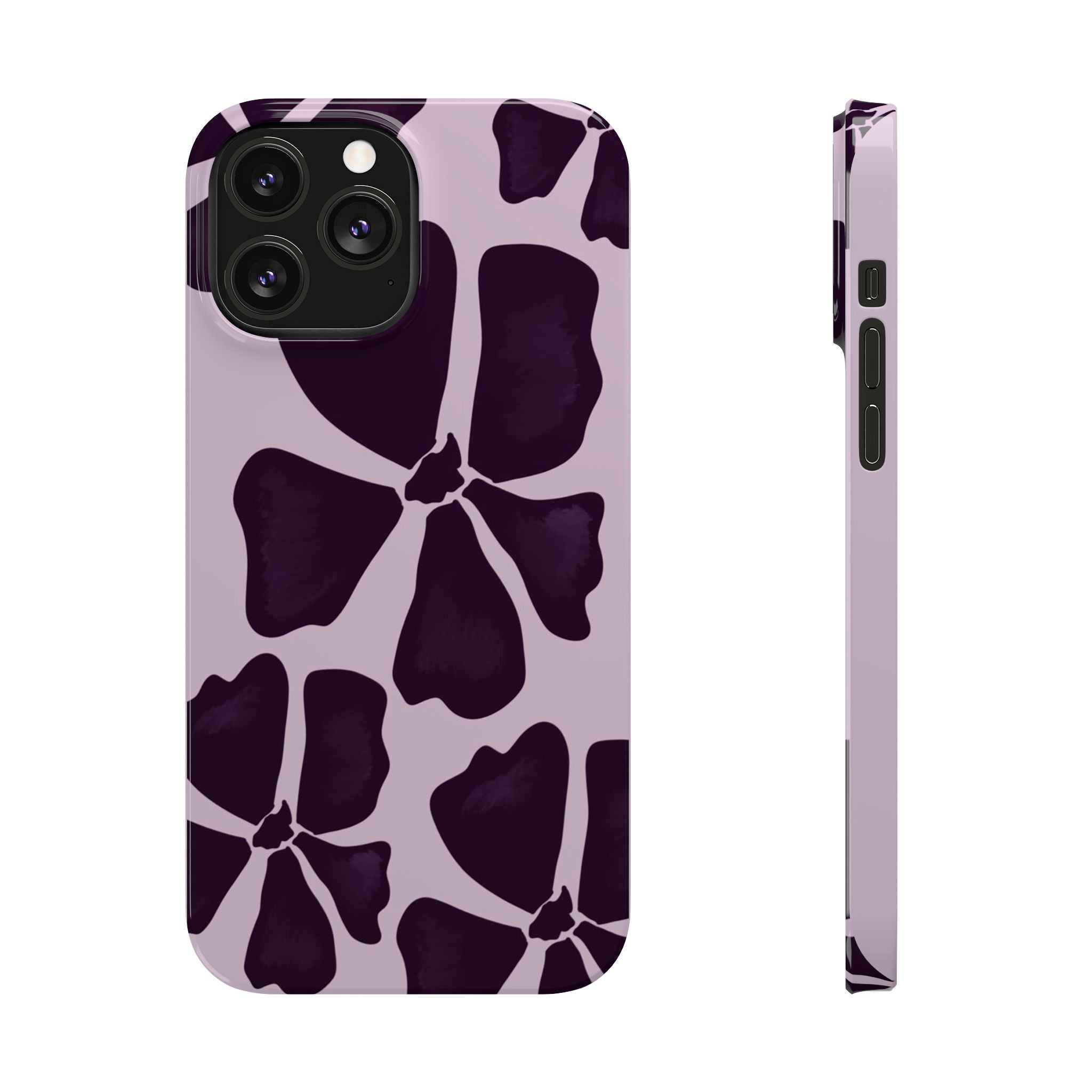 Personalized Case (Purple Flower)
