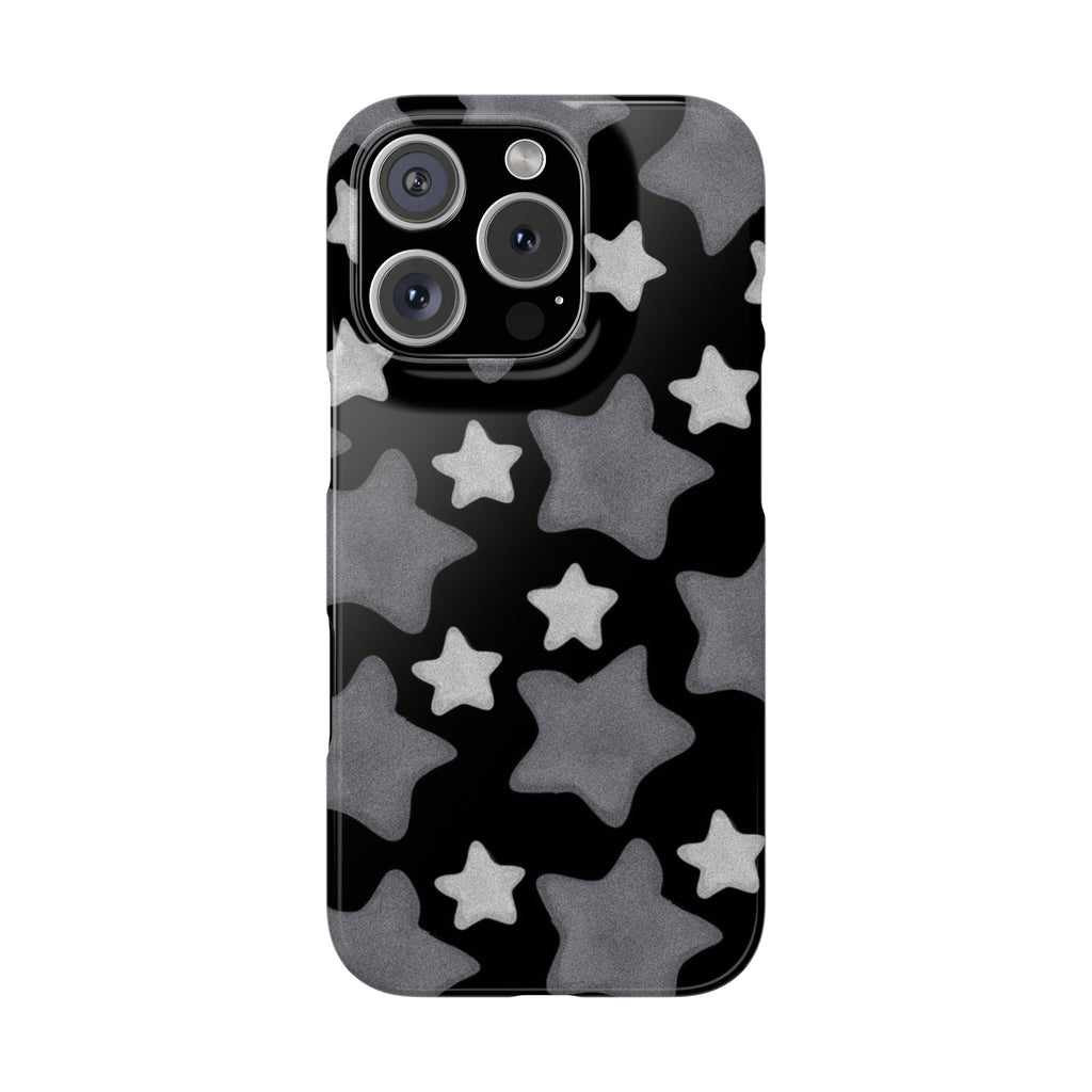 Custom Case (Gray Stars)