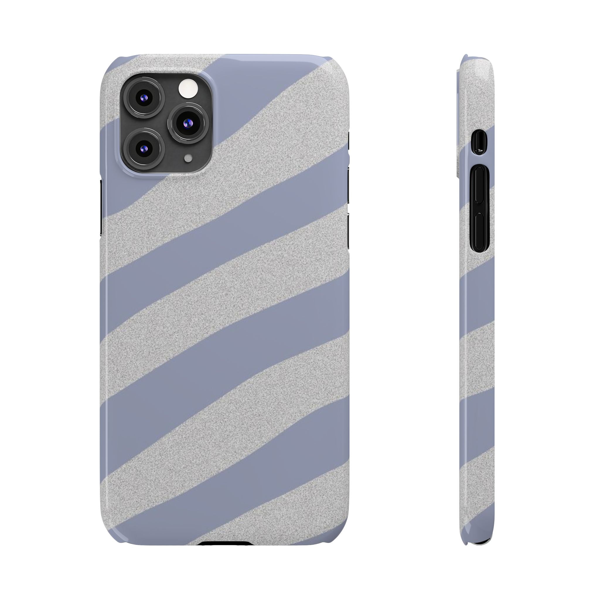 Custom Case (Light Blue Lines)