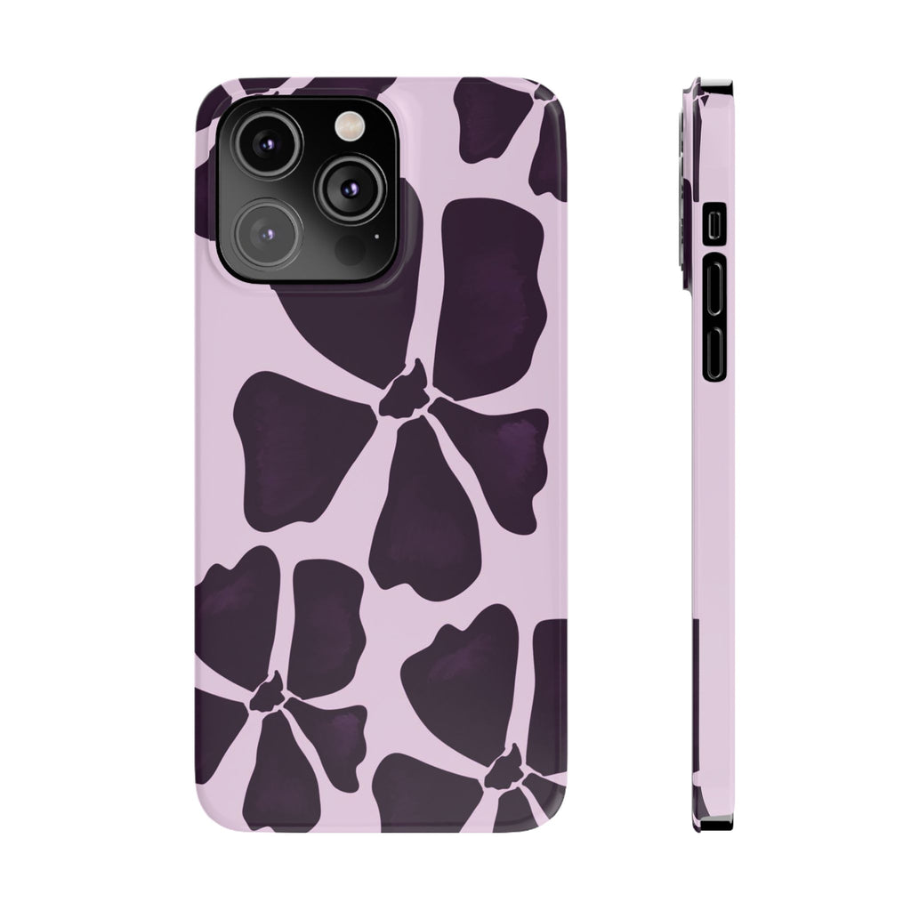 Personalized Case (Purple Flower)