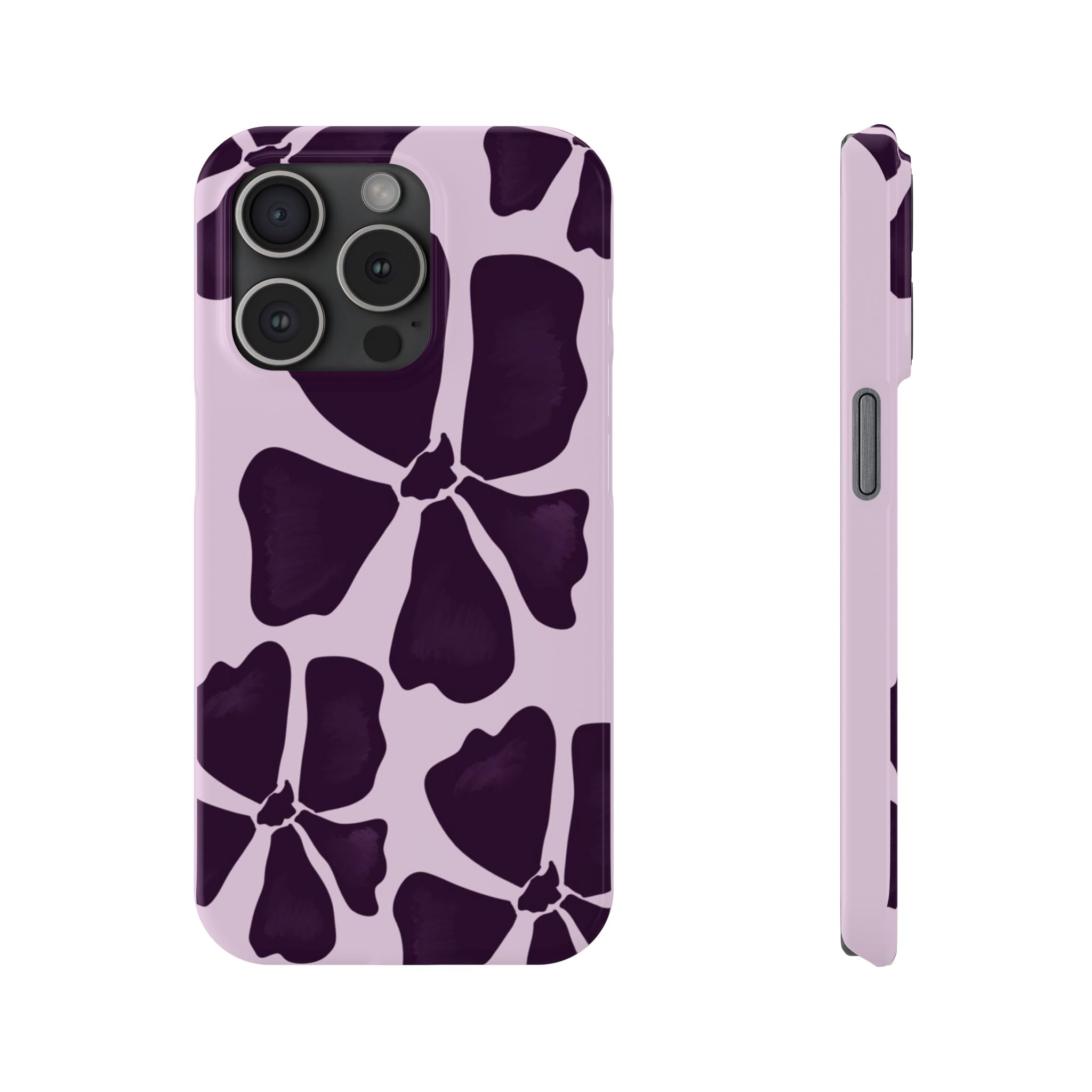 Personalized Case (Purple Flower)