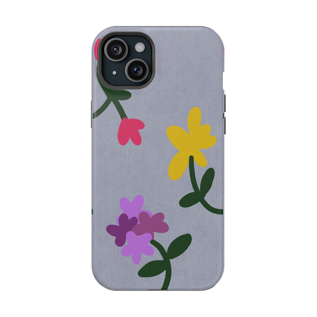 Magnetic Phone Case (Flowers)