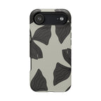 Magnetic Phone Case (Black Petals)