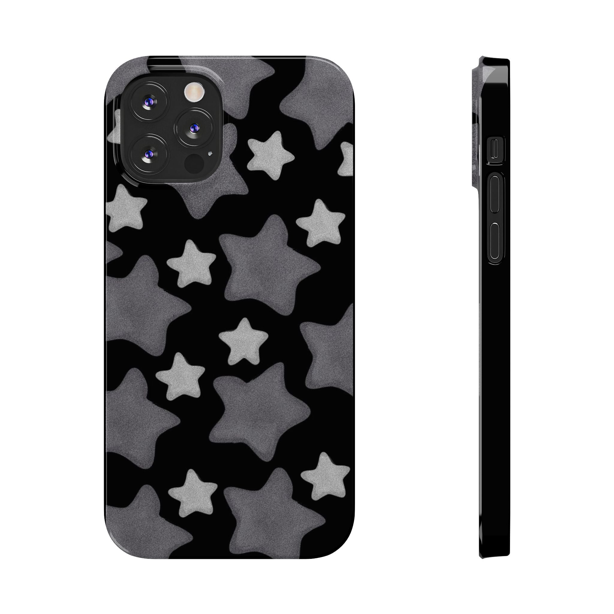 Custom Case (Gray Stars)