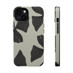 Magnetic Phone Case (Black Petals)