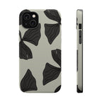 Magnetic Phone Case (Black Petals)