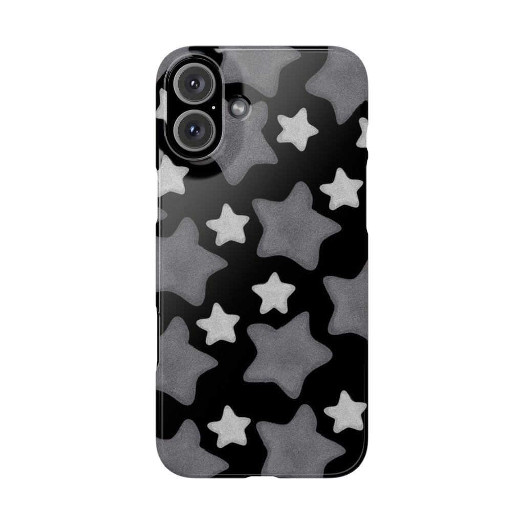 Custom Case (Gray Stars)