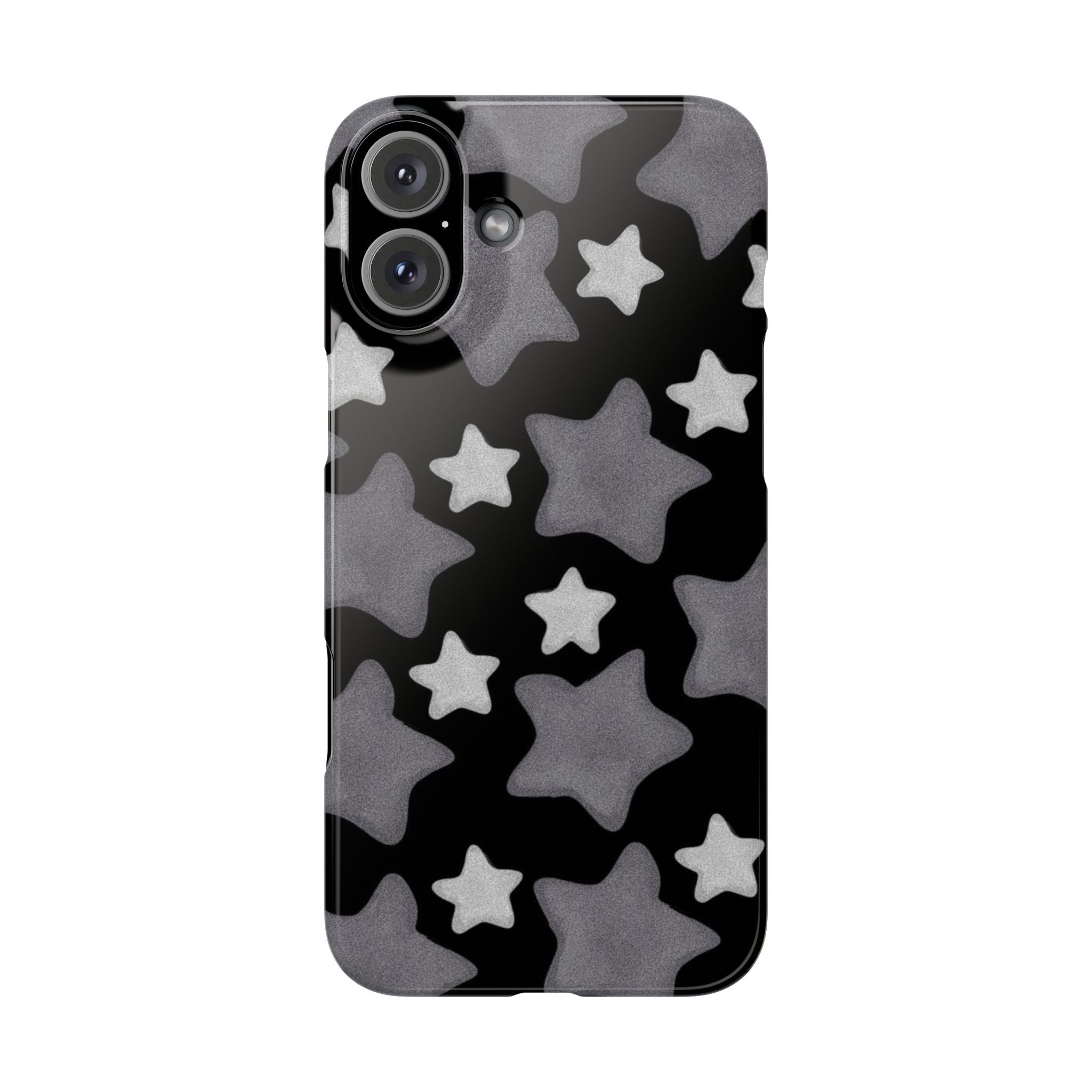 Custom Case (Gray Stars)