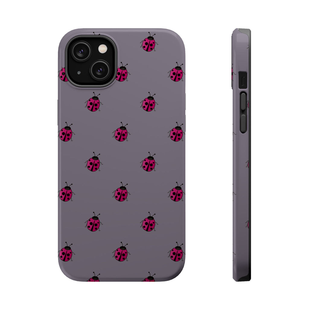 Magnetic Phone Case (Ladybugs)