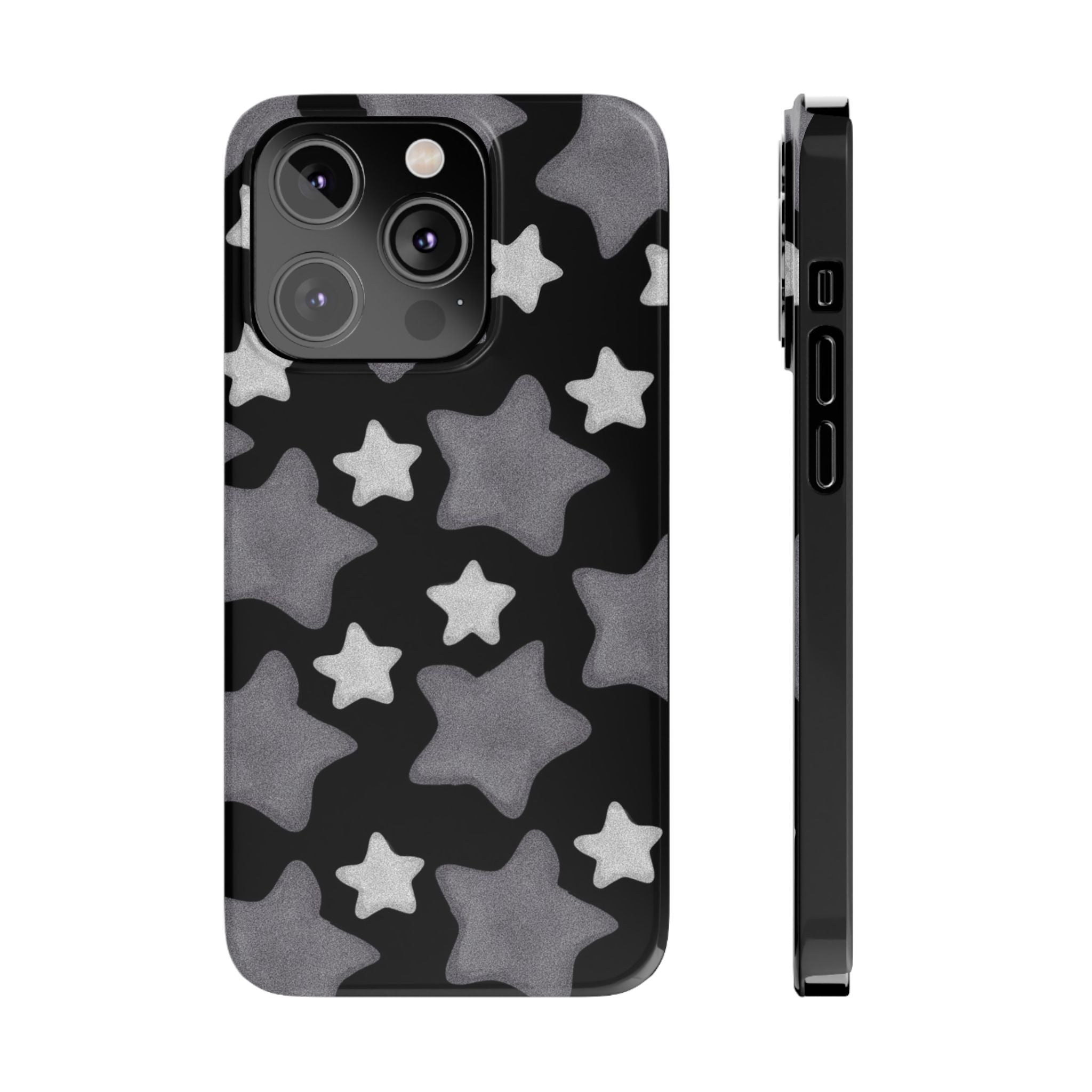 Custom Case (Gray Stars)