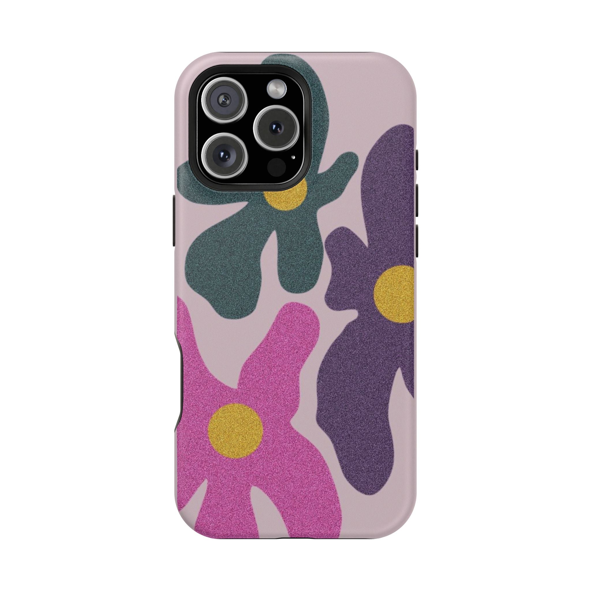Magnetic Phone Case (Flowers)