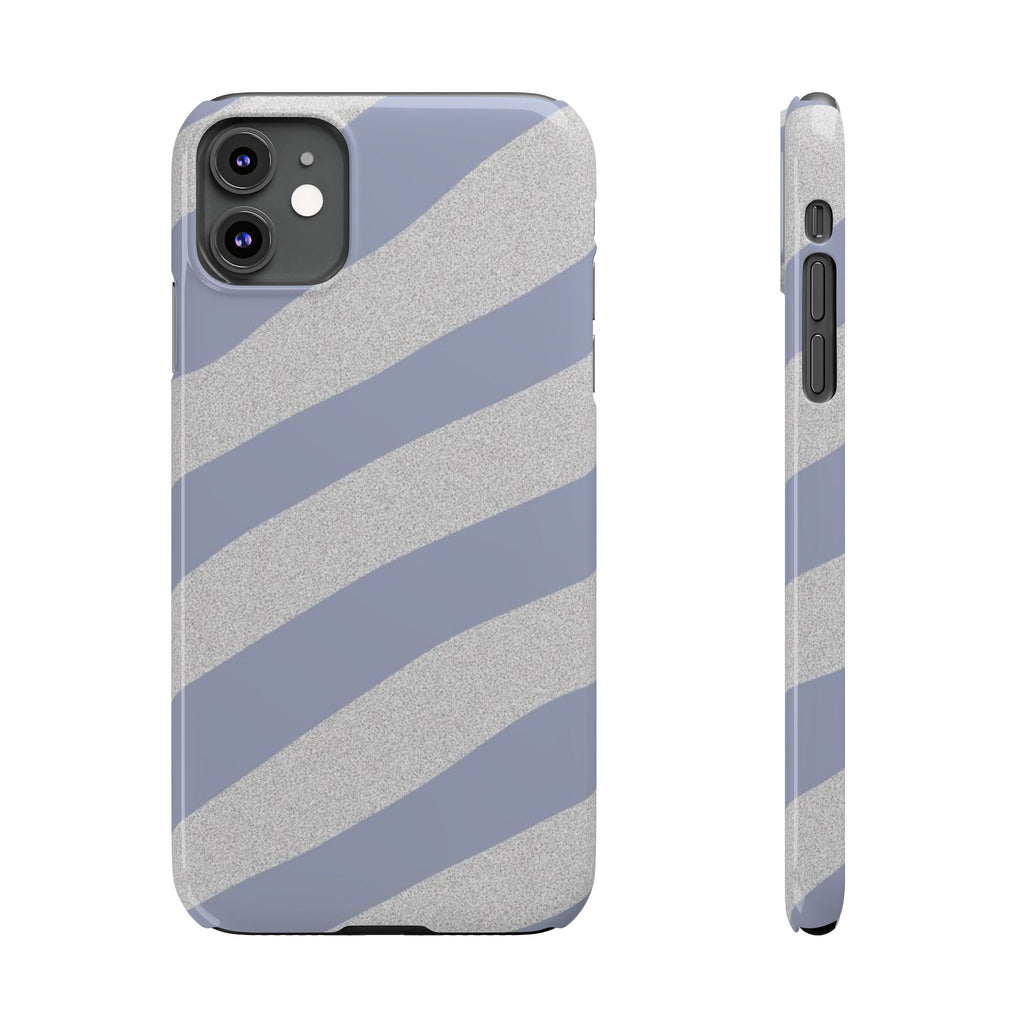 Custom Case (Light Blue Lines)