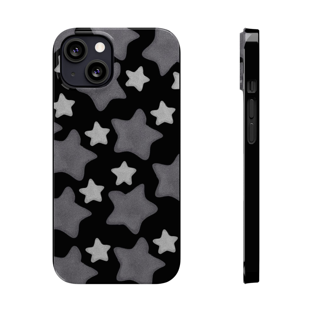 Custom Case (Gray Stars)