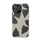 Magnetic Phone Case (Black Petals)