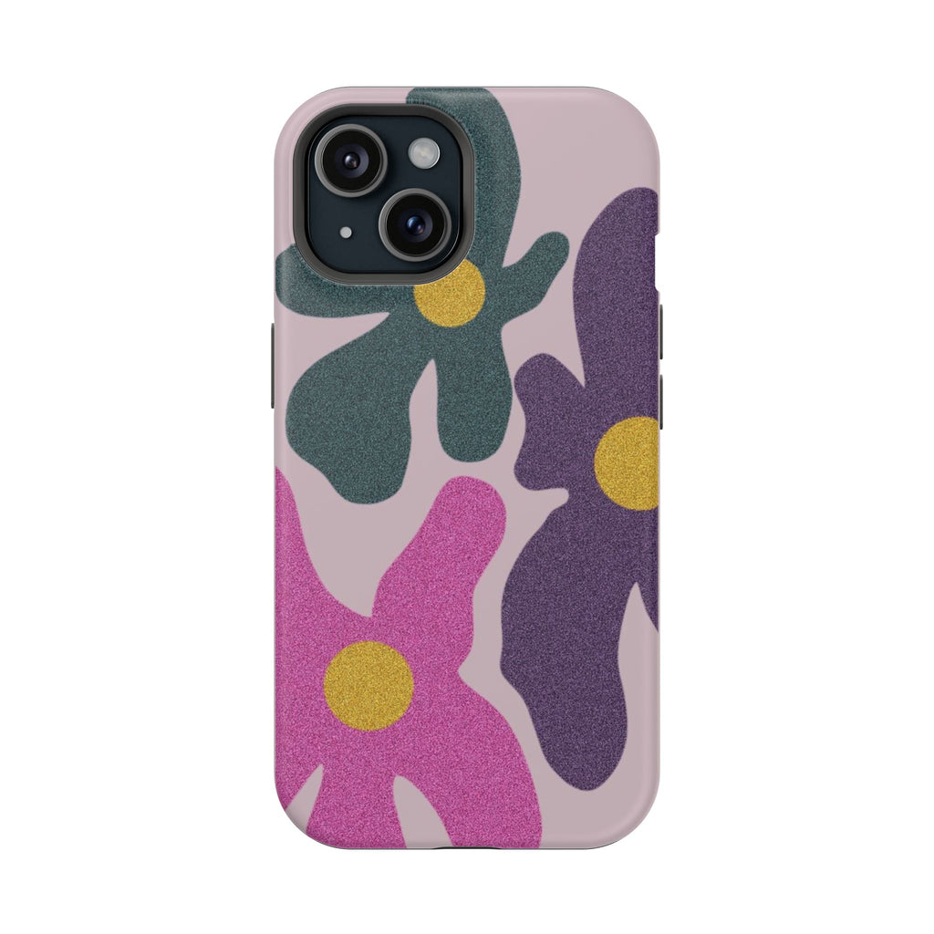 Magnetic Phone Case (Flowers)