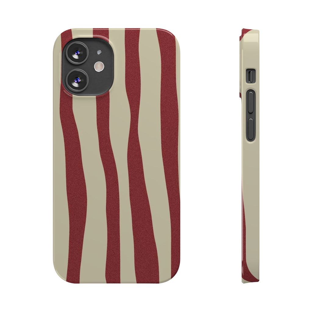 Custom Case (Red Lines)