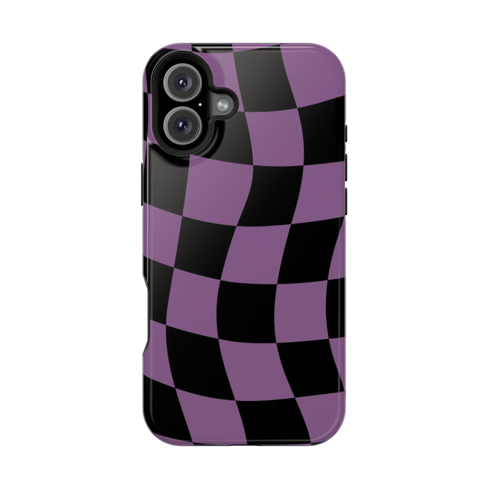 Phone Case (Purple Checkered)
