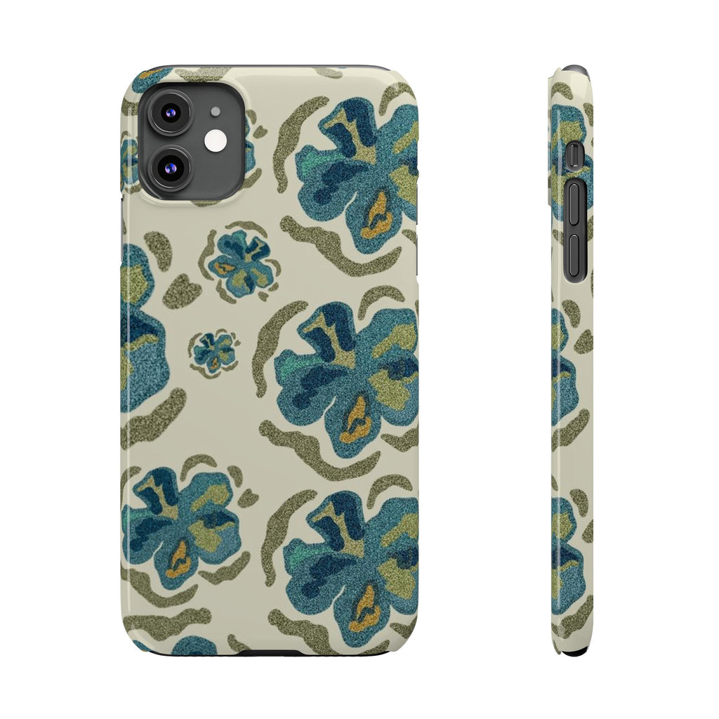 Custom Case (Blue Flowers)