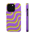 Magnetic Phone Case (Purple & Yellow)
