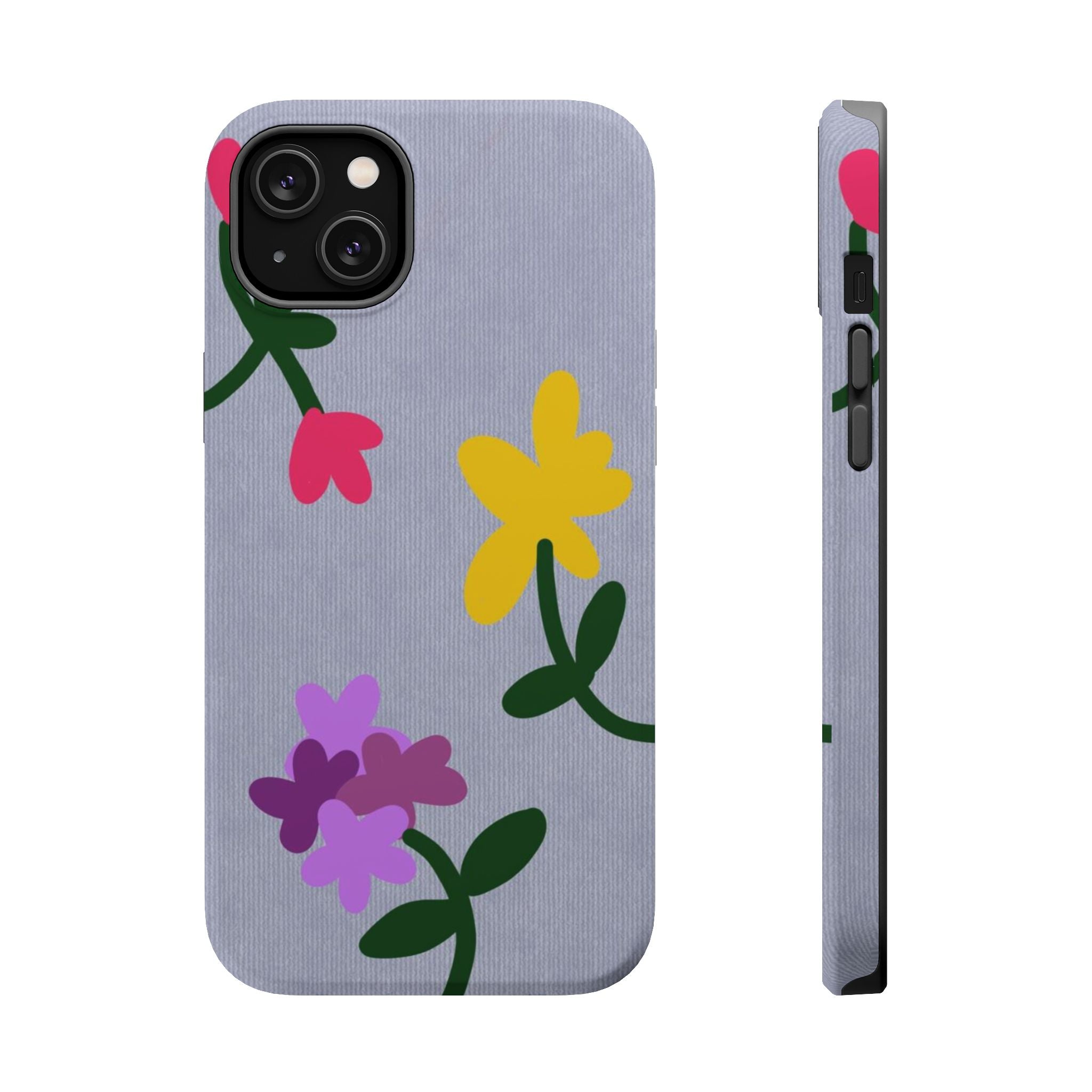 Magnetic Phone Case (Flowers)