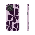 Personalized Case (Purple Flower)