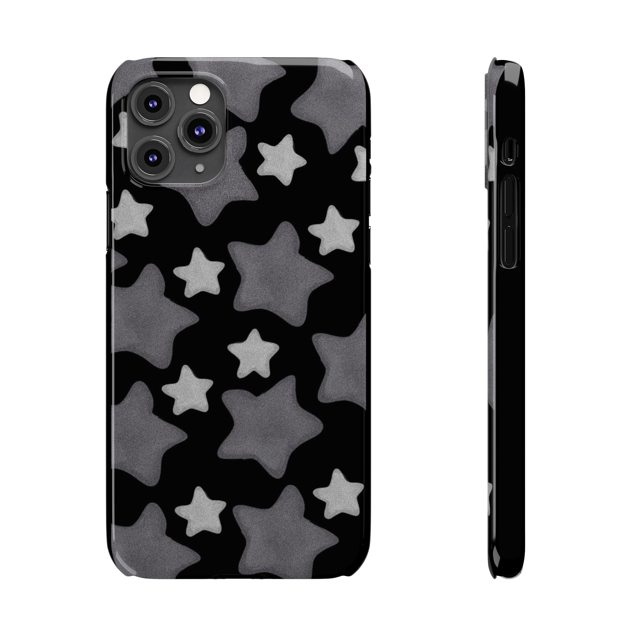 Custom Case (Gray Stars)