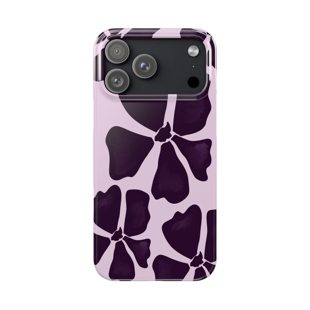 Personalized Case (Purple Flower)