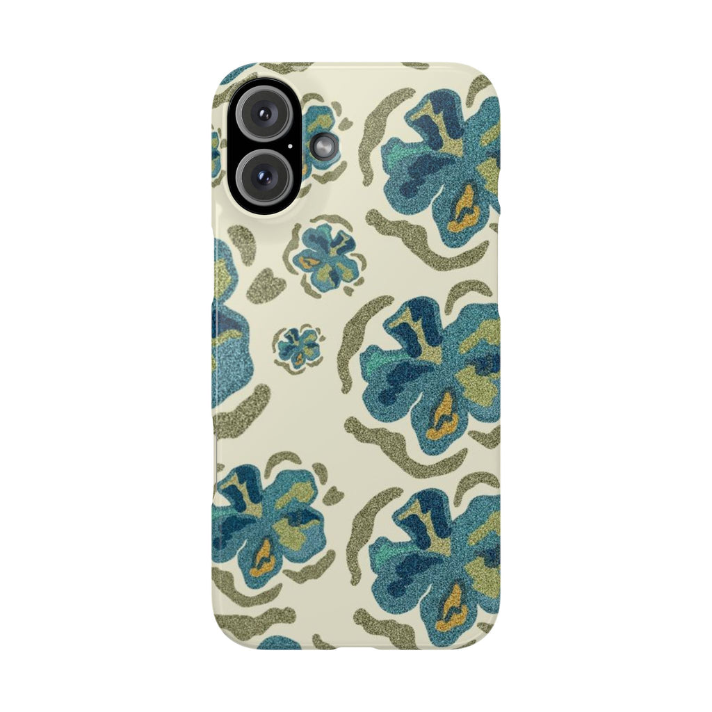 Custom Case (Blue Flowers)