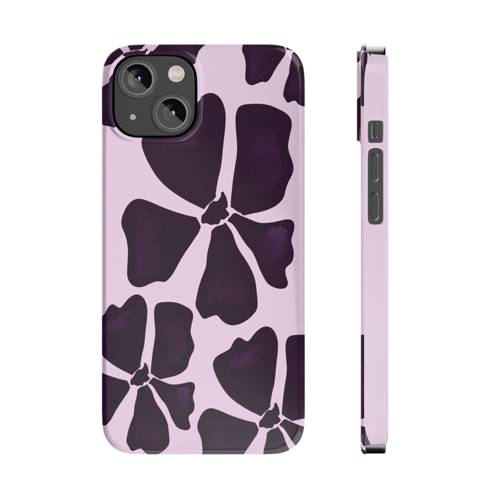 Personalized Case (Purple Flower)