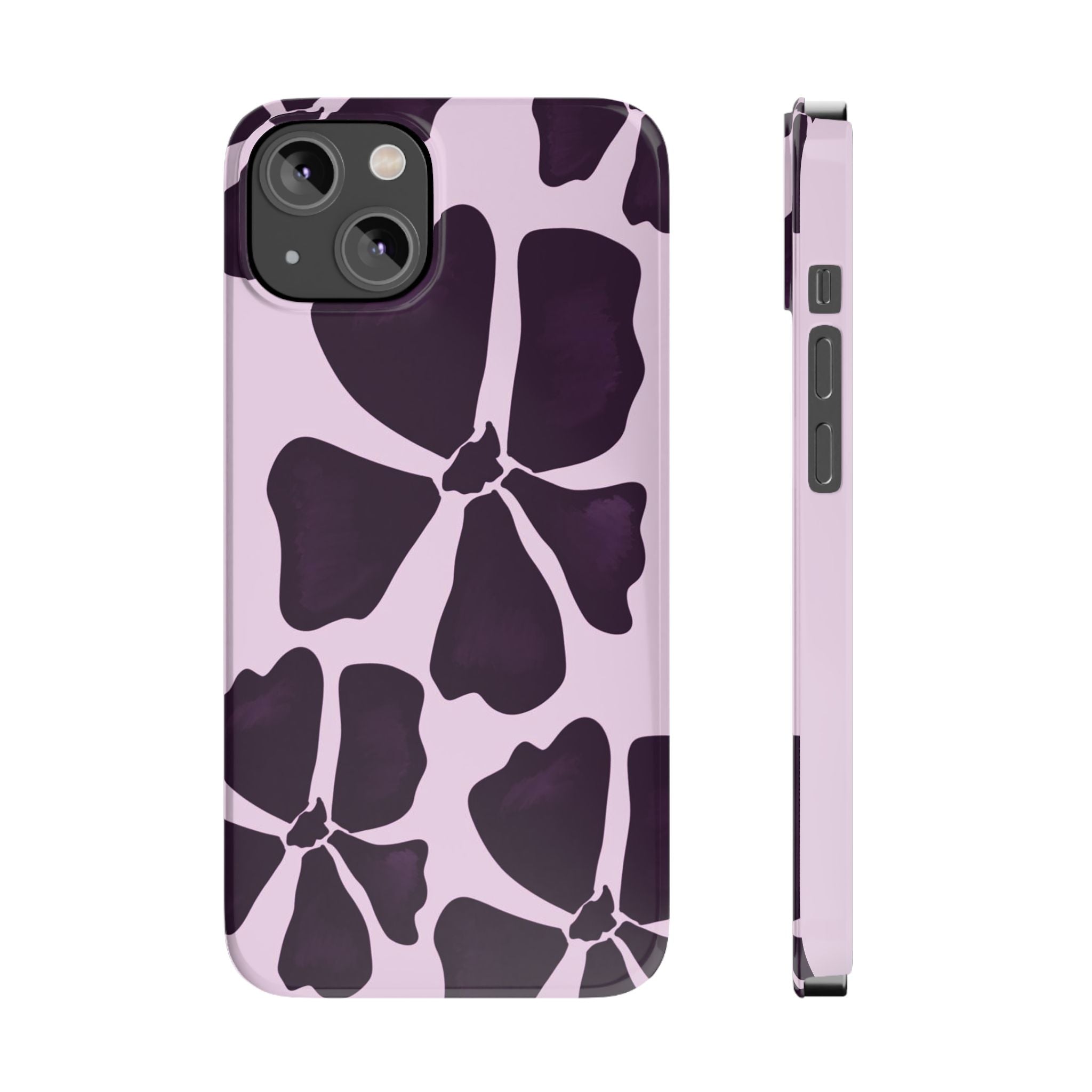 Personalized Case (Purple Flower)