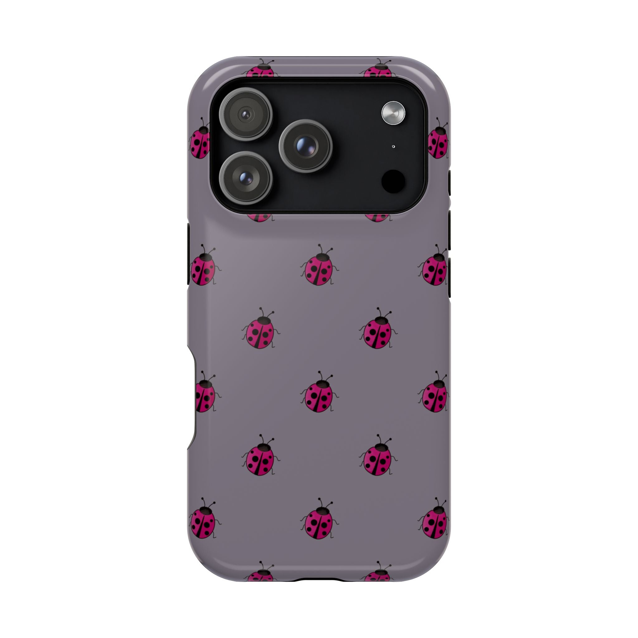 Magnetic Phone Case (Ladybugs)