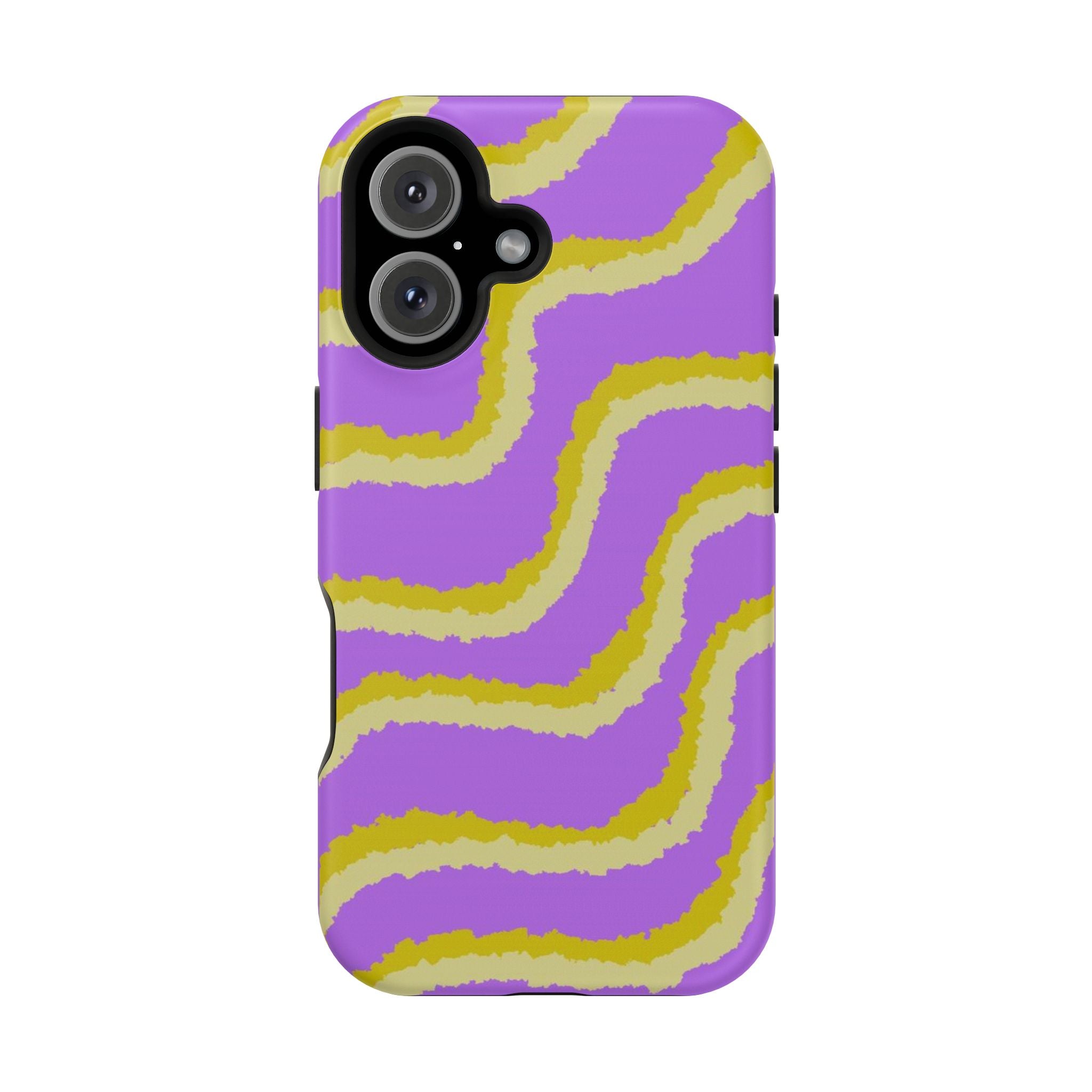 Magnetic Phone Case (Purple & Yellow)