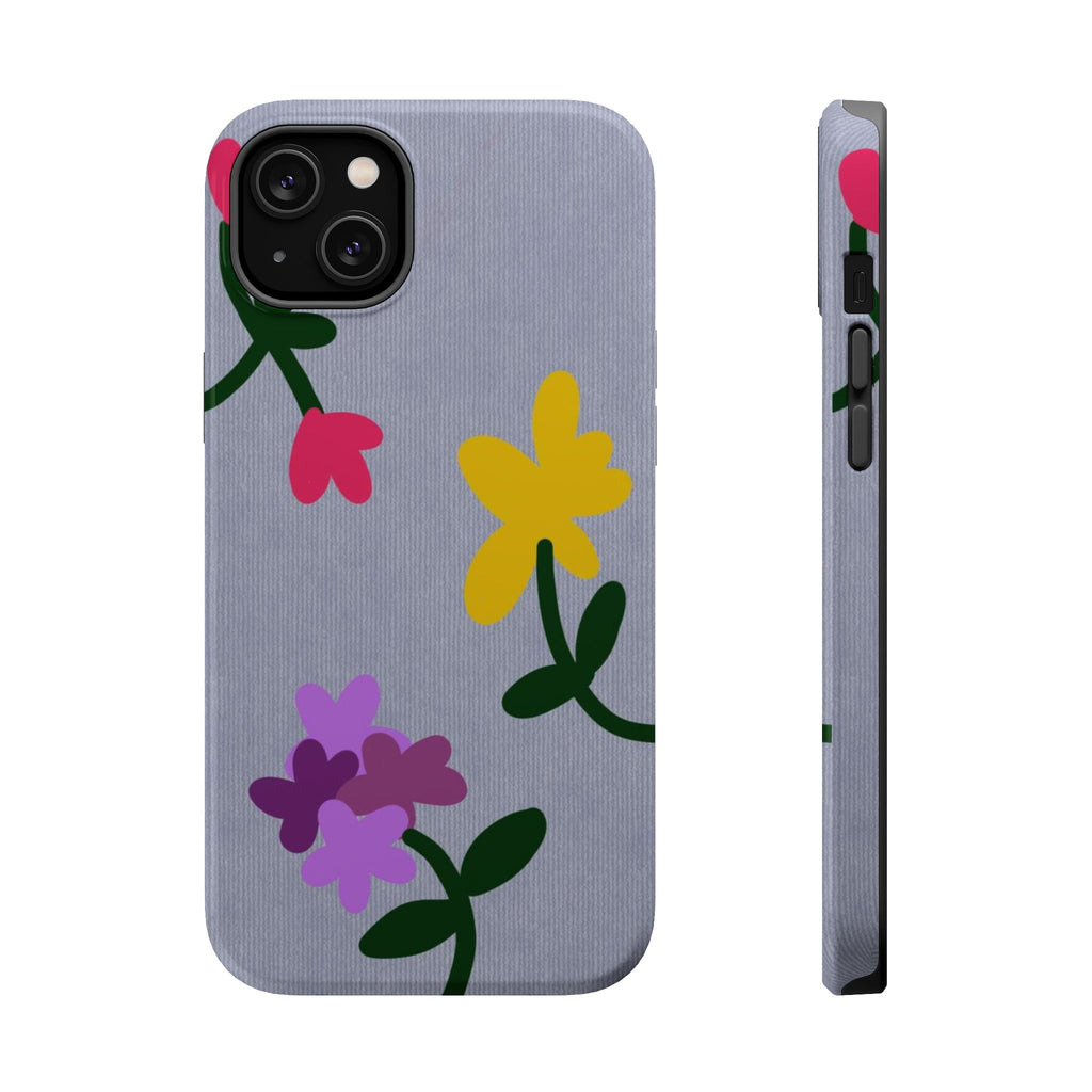 Magnetic Phone Case (Flowers)