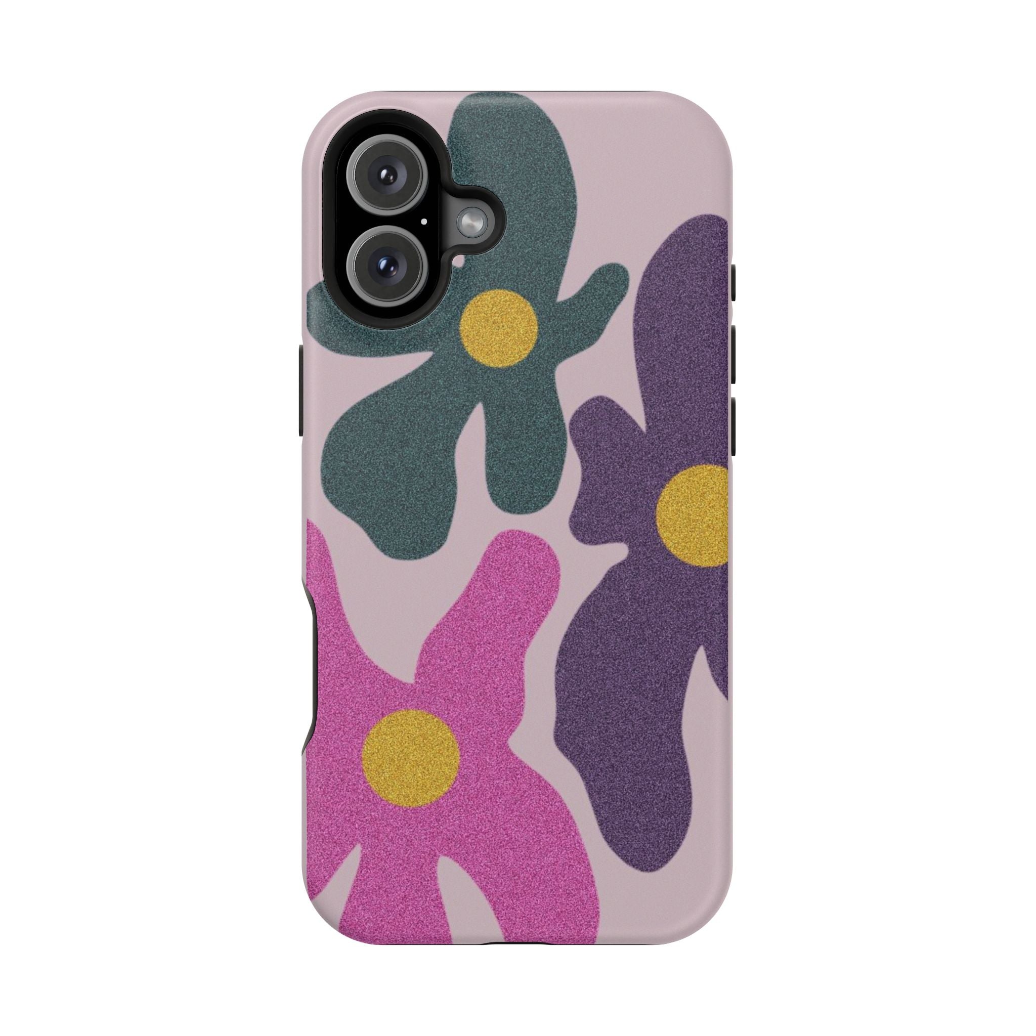 Magnetic Phone Case (Flowers)