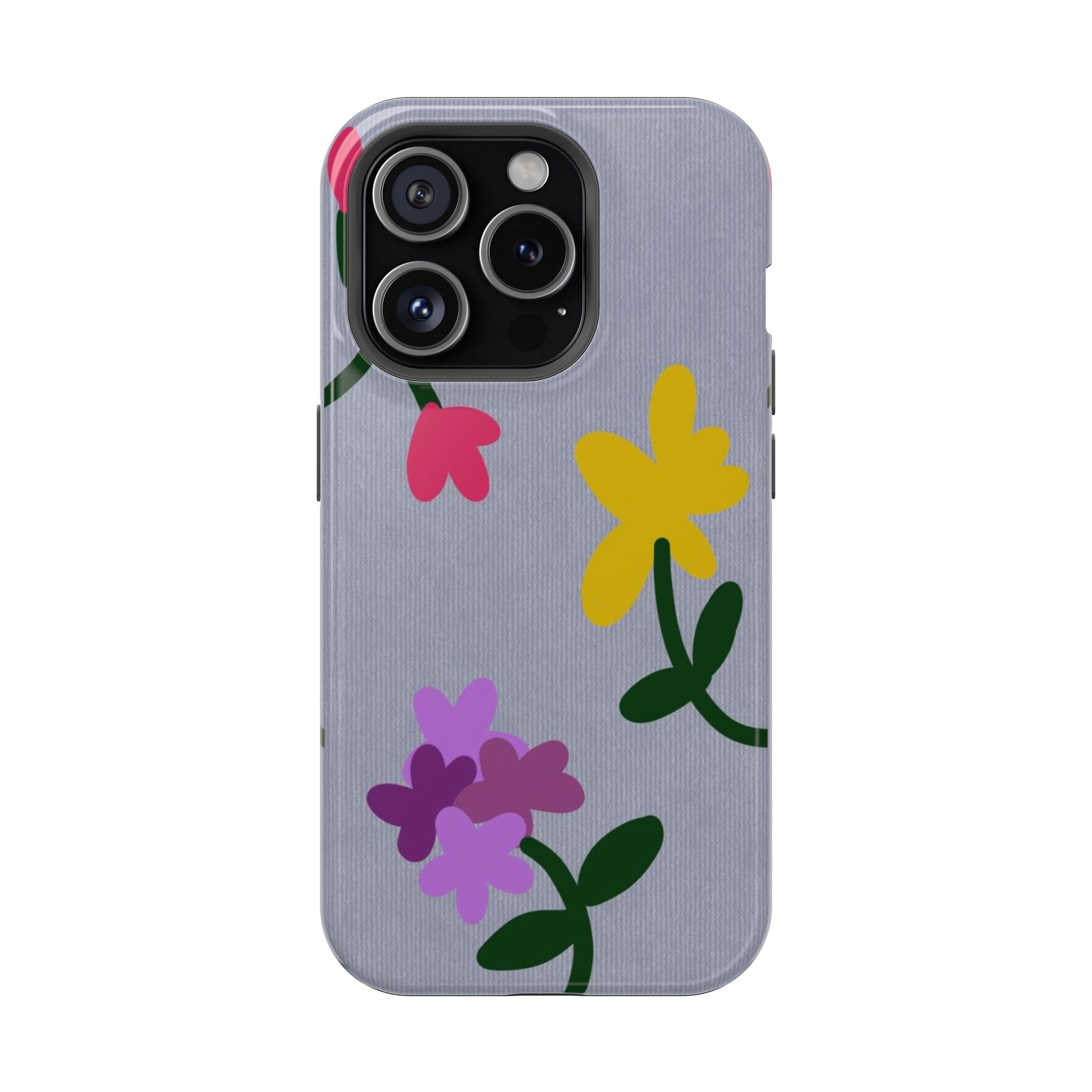Magnetic Phone Case (Flowers)