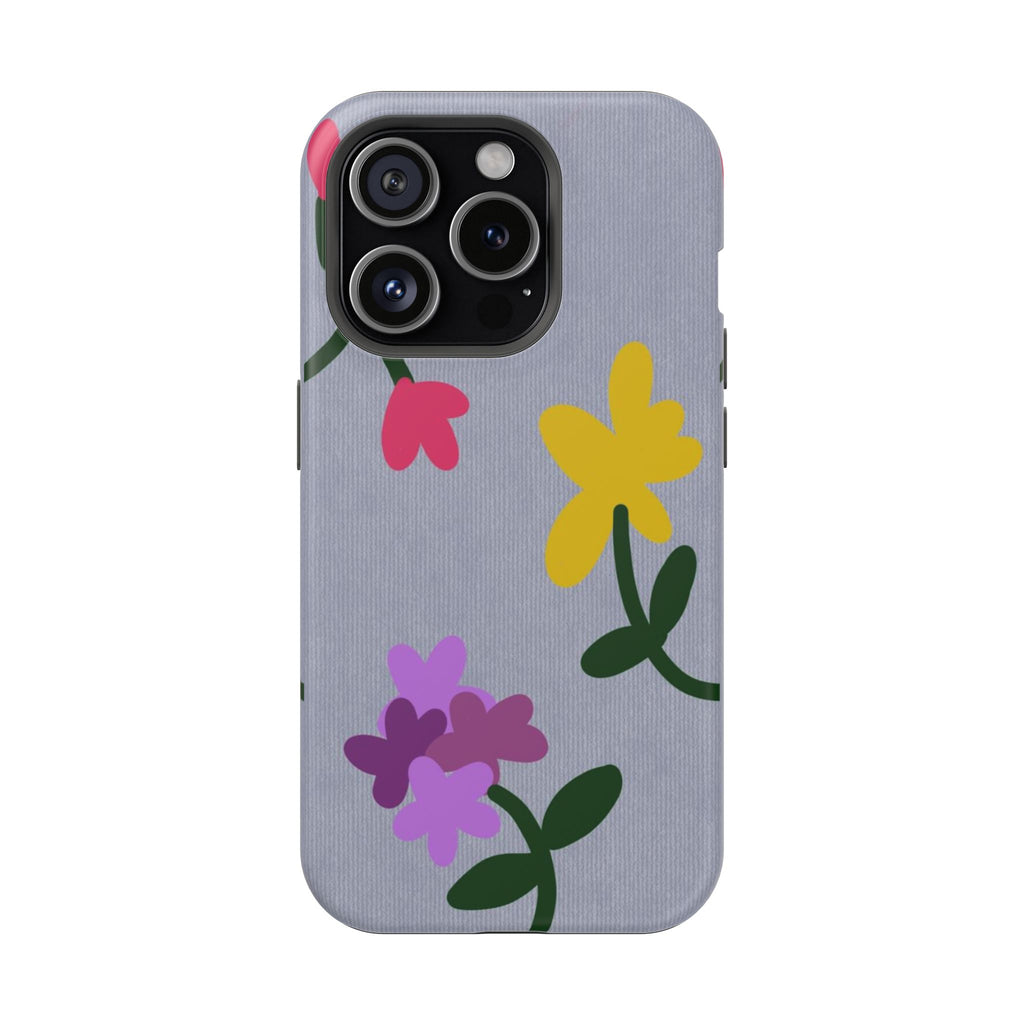 Magnetic Phone Case (Flowers)