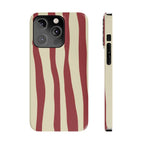 Custom Case (Red Lines)