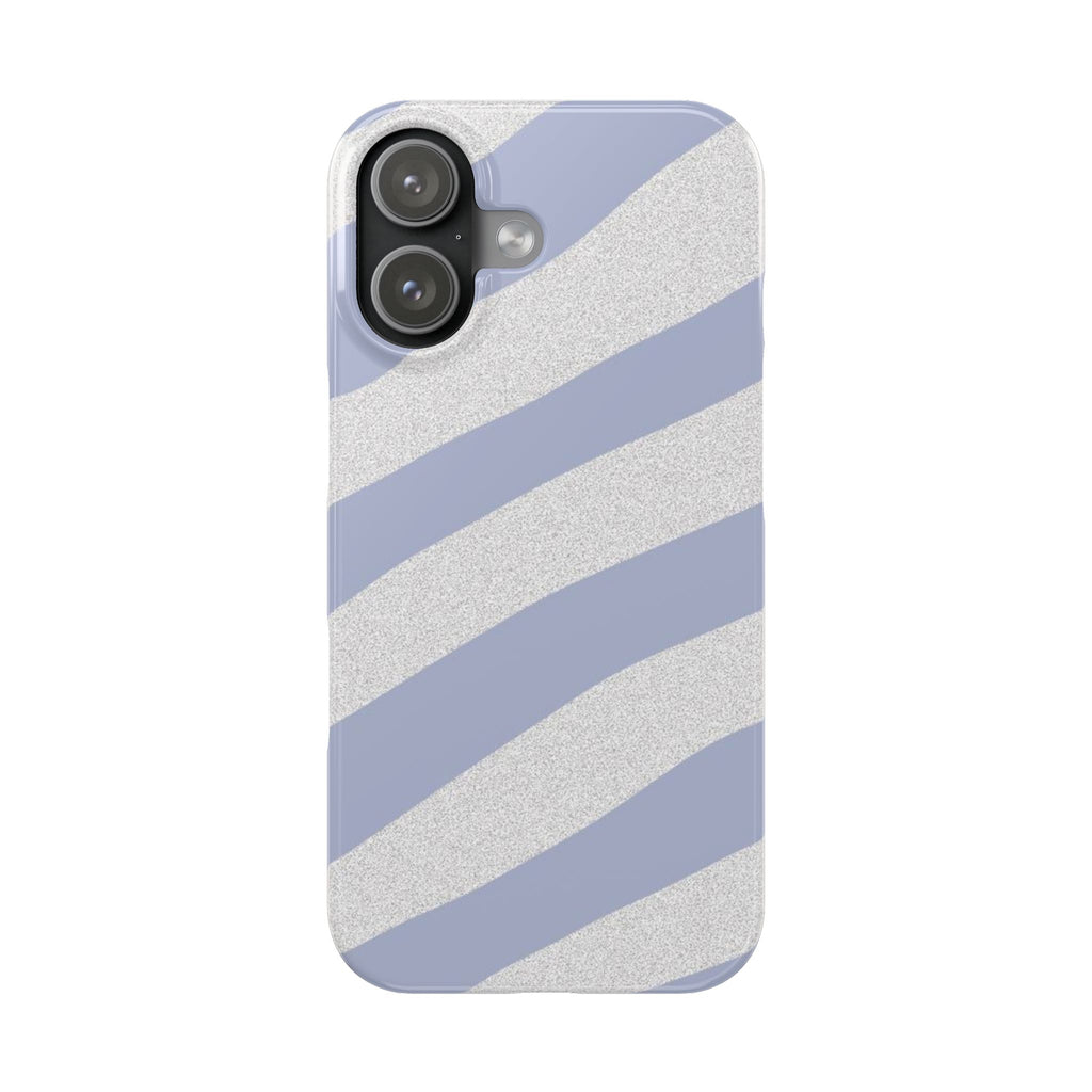 Custom Case (Light Blue Lines)