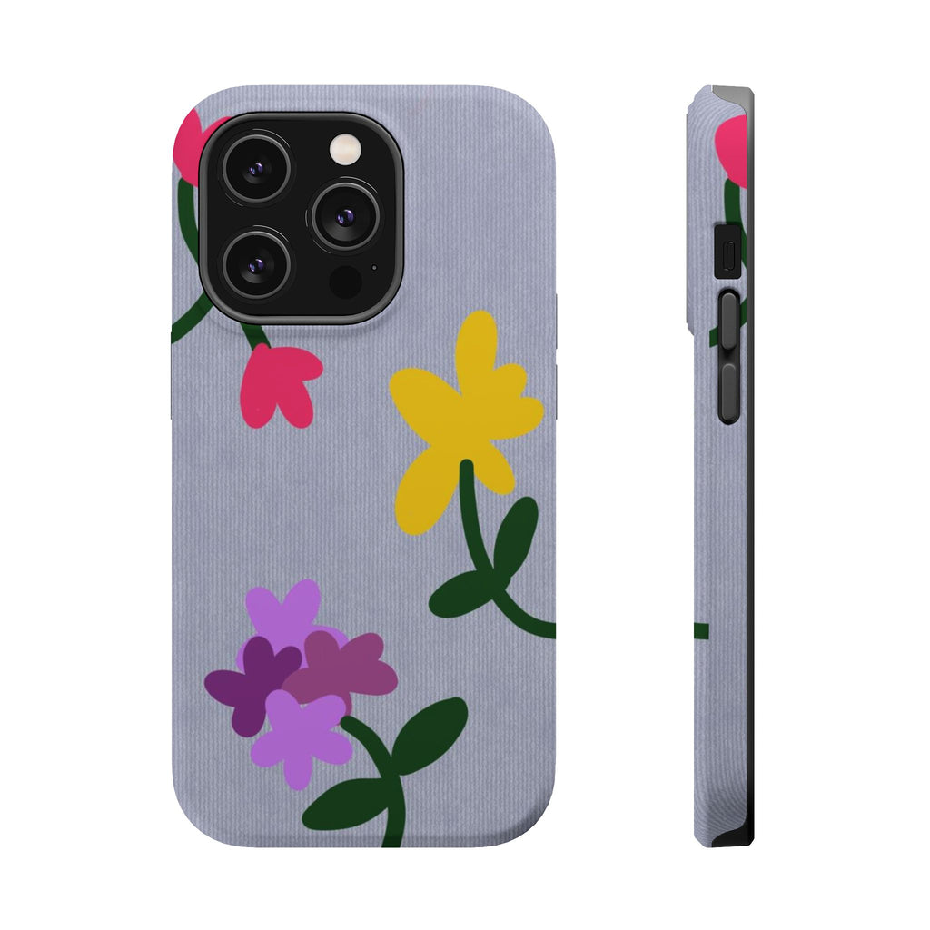 Magnetic Phone Case (Flowers)