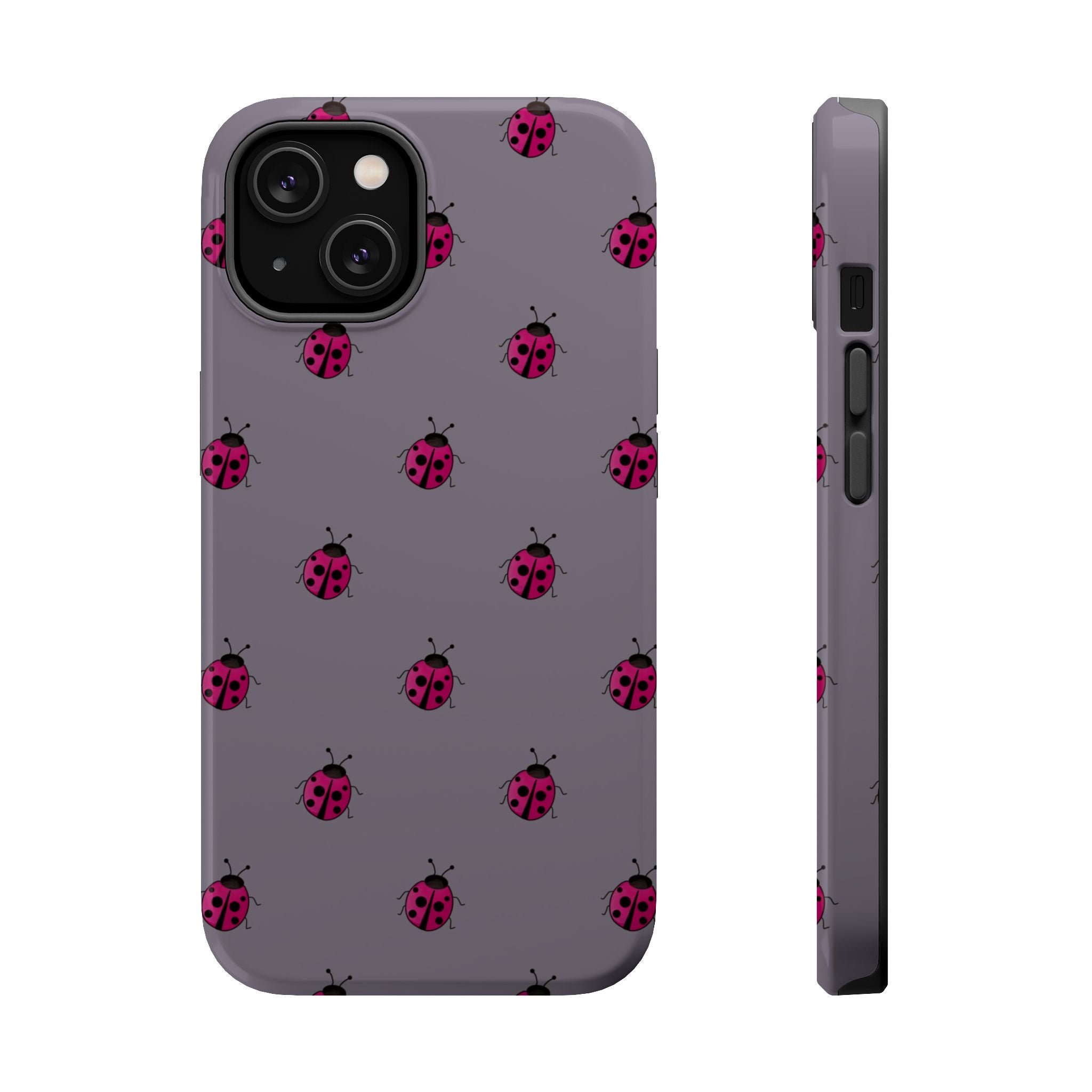 Magnetic Phone Case (Ladybugs)