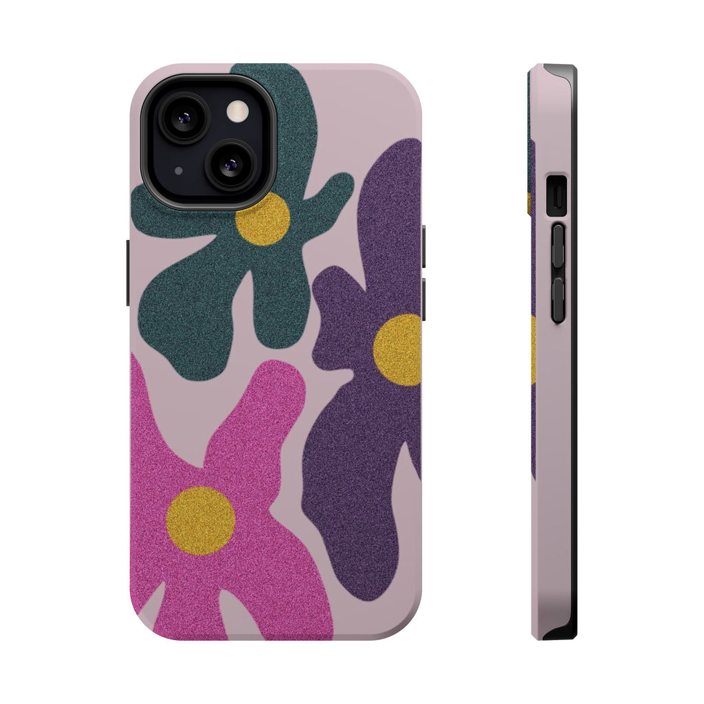 Magnetic Phone Case (Flowers)