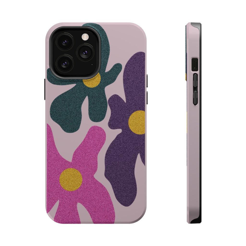Magnetic Phone Case (Flowers)