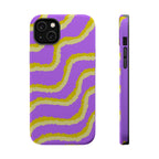 Magnetic Phone Case (Purple & Yellow)